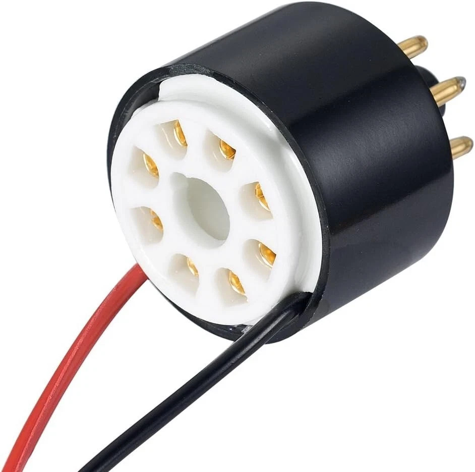 Tube Amp Bias Current Probe Tester 8 Pin Socket for EL34 KT88 6L6 6V6 5881 6550
