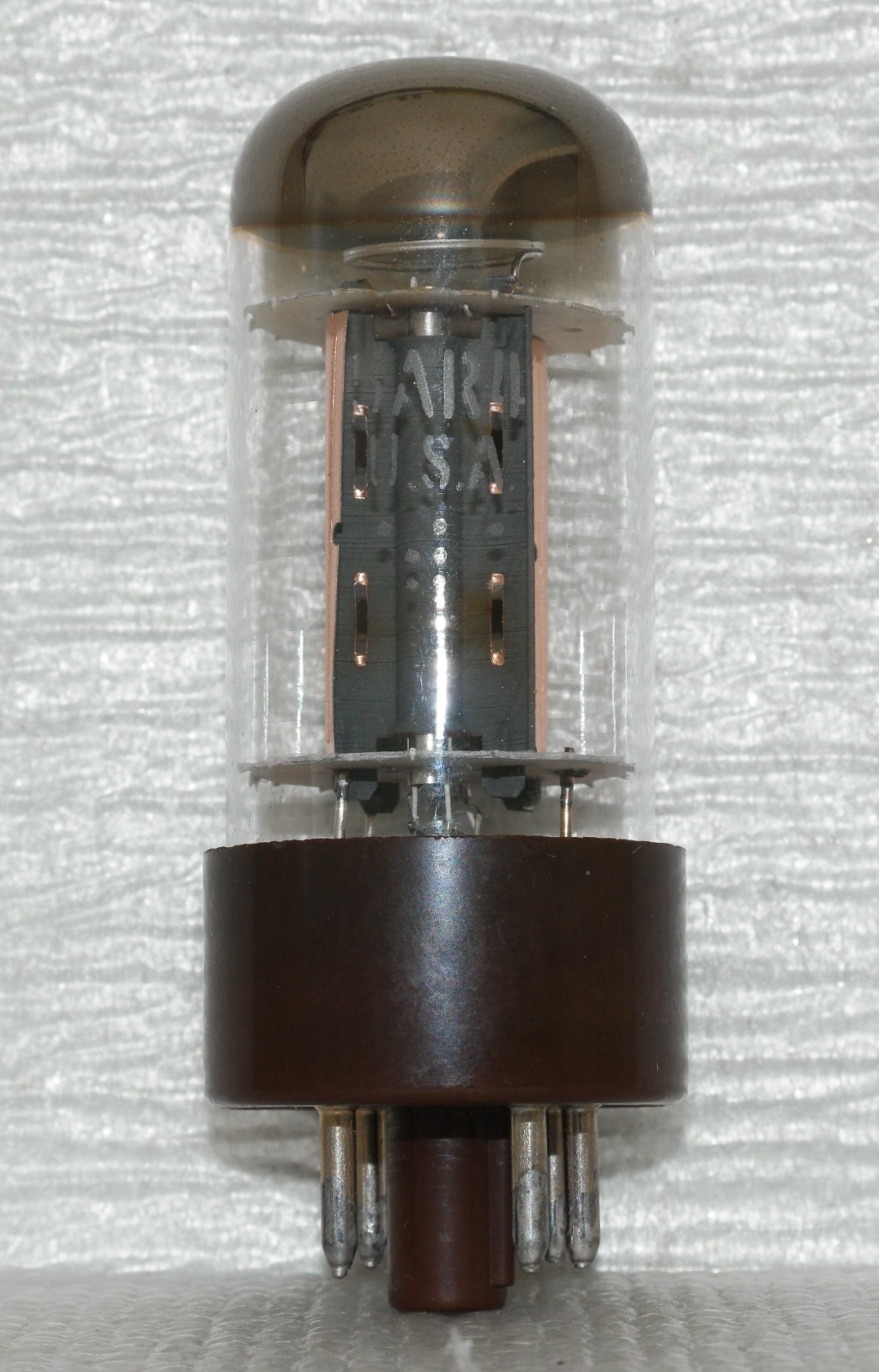 GE General Electric 5AR4/GZ34 Vacuum Tube : Copper Plate/Brown Base