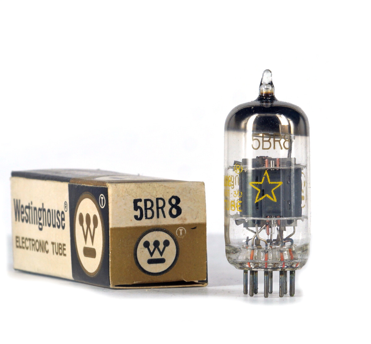 5BR8 WESTINGHOUSE NOS Tube Röhre Lampe TSF Valvola Valvula 진공관 真空管 电子管 Valve