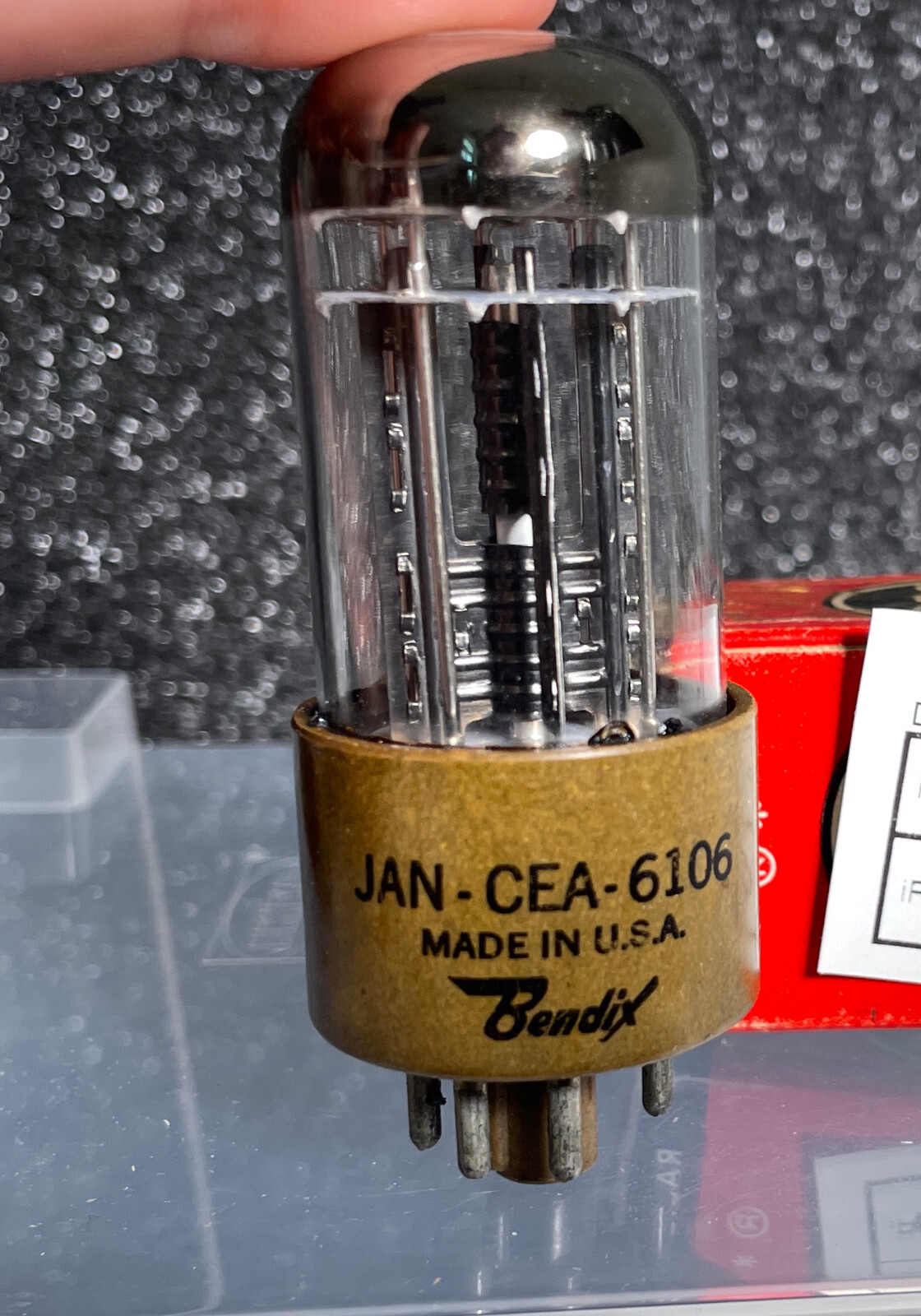 Bendix 6V6 #541 Power-Beam Tetrode Tube Vintage Rare 6106