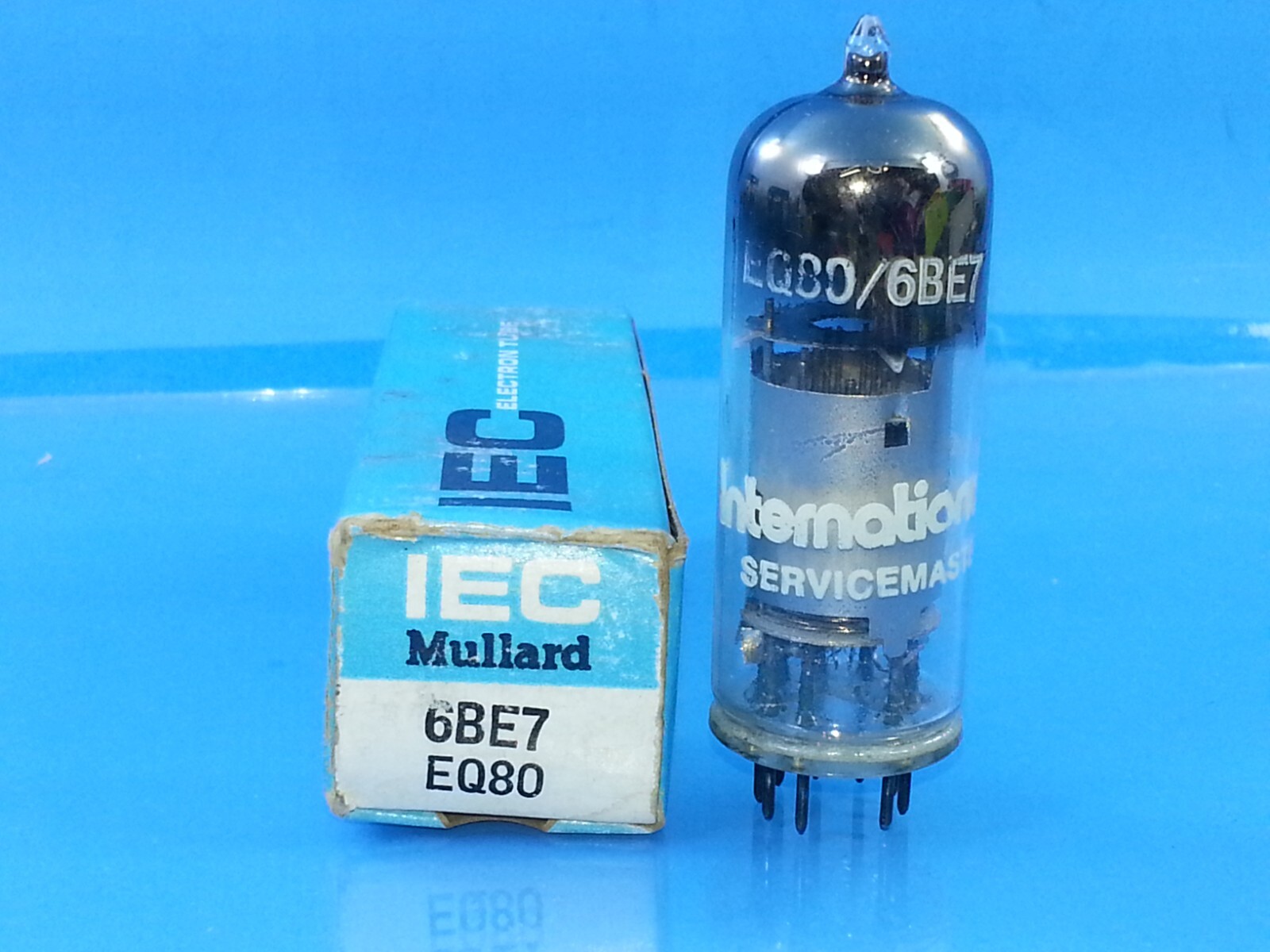 MULLARD IEC EQ80 6BE7 TUBE HOLLAND NOS NIB