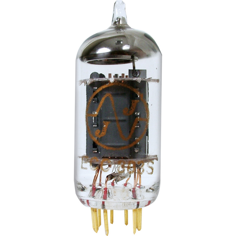 Vacuum Tube, ECC803 / 12AX7, JJ Electronics, Longer Plate, Gold Pins, Preamp