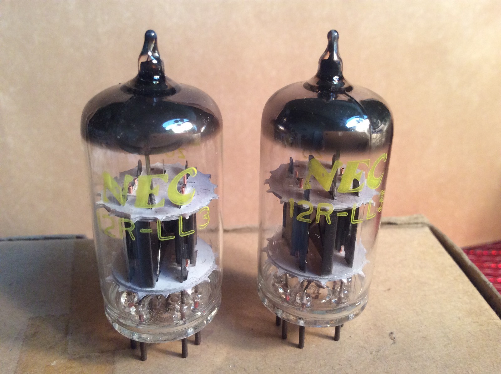 (2) 12RLL3 NEC High Testing Grade Tube Akin To 12AX7 12AU7 12AT7 ECC83 5965 7062