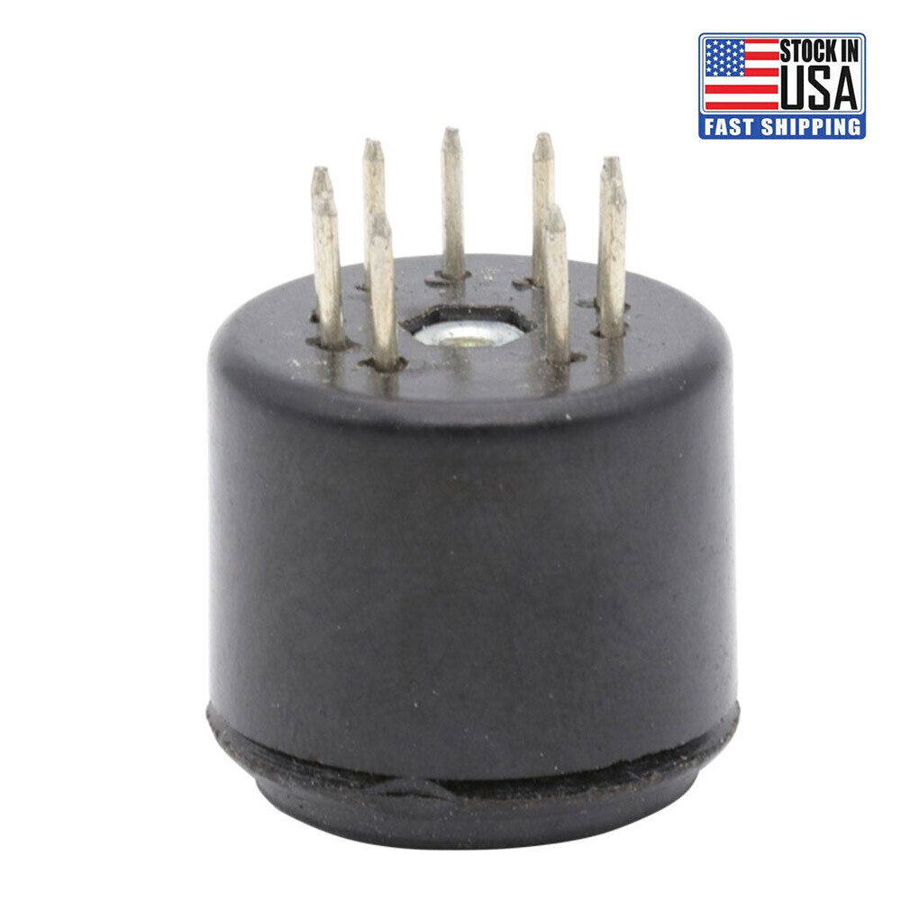 8pcs 9PIN Tube Socket Testing Saver for 12AX7 ECC83 5670 6DJ8 12AU7 DIY HiFi