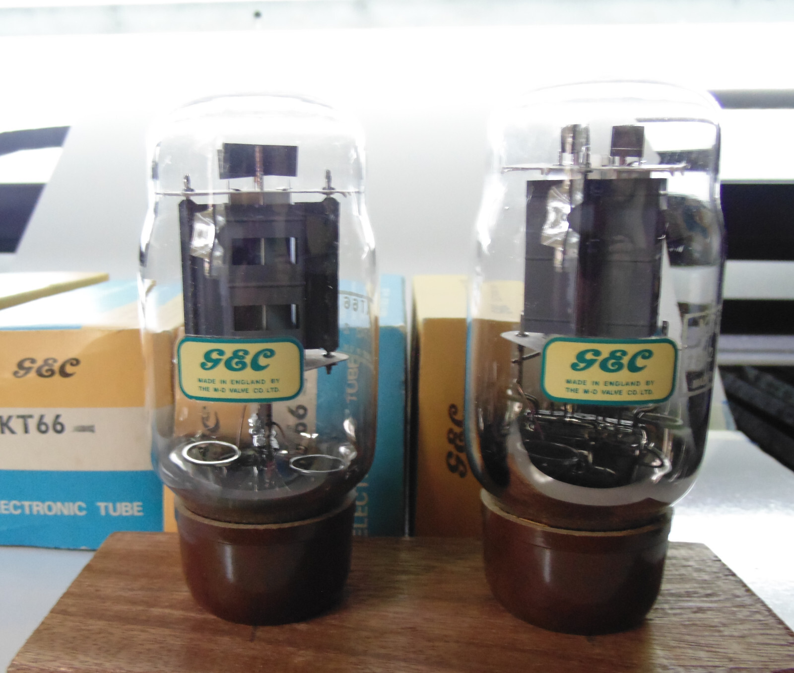 GEC KT66 tube QUAD same batch NIB NOS