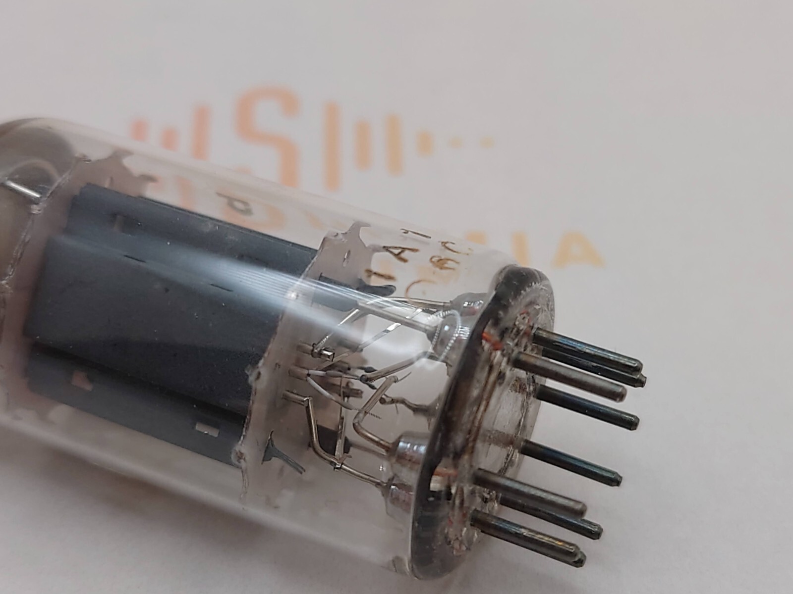 2x ITT Lorenz ECC82 12AU7 Smooth Plates Ei Production (Telefunken Tooling)- NOS+