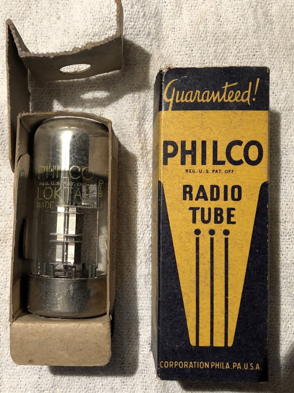 1ea Vintage Philco 14X7 Vacuum Tube. NOS, New In Box. Made In USA.