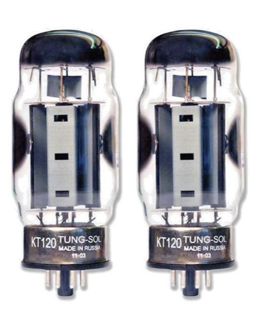 New 2x Tung-Sol KT120 | Matched Pair / Duet / Two Tubes | Tungsol Free Ship