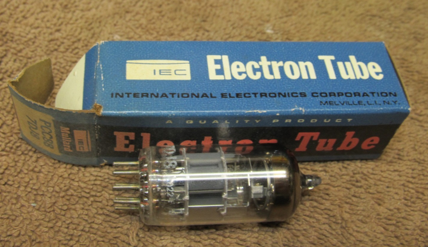 Mullard 7DJ8 PCC88 Tube, In Box, Tests Good