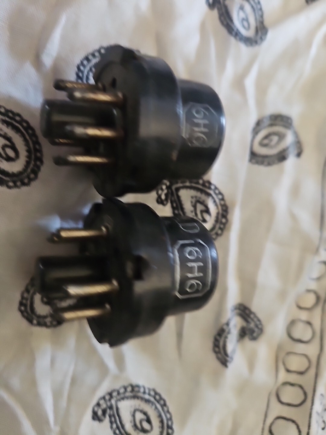 Matched Pair Ken-Rad 6H6 Vacuum tube – Tested (JT15)