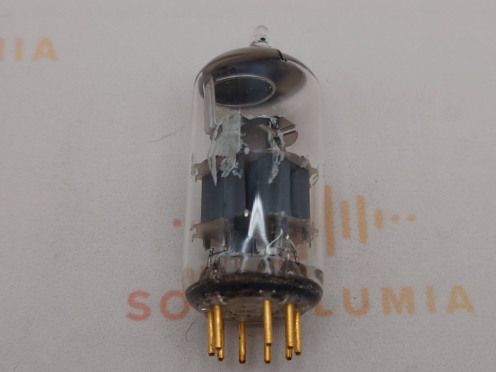 1x Siemens E188CC 7308 Gray Shields O-getter – Lorenz Label – Munich 1966 – NOS