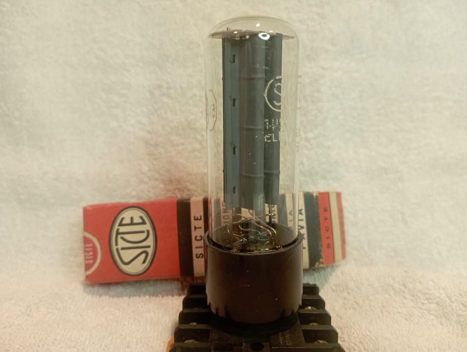 5X4GT SICTE VALVE VINTAGE TUBE STRONG BALANCED MADE IN ITALY