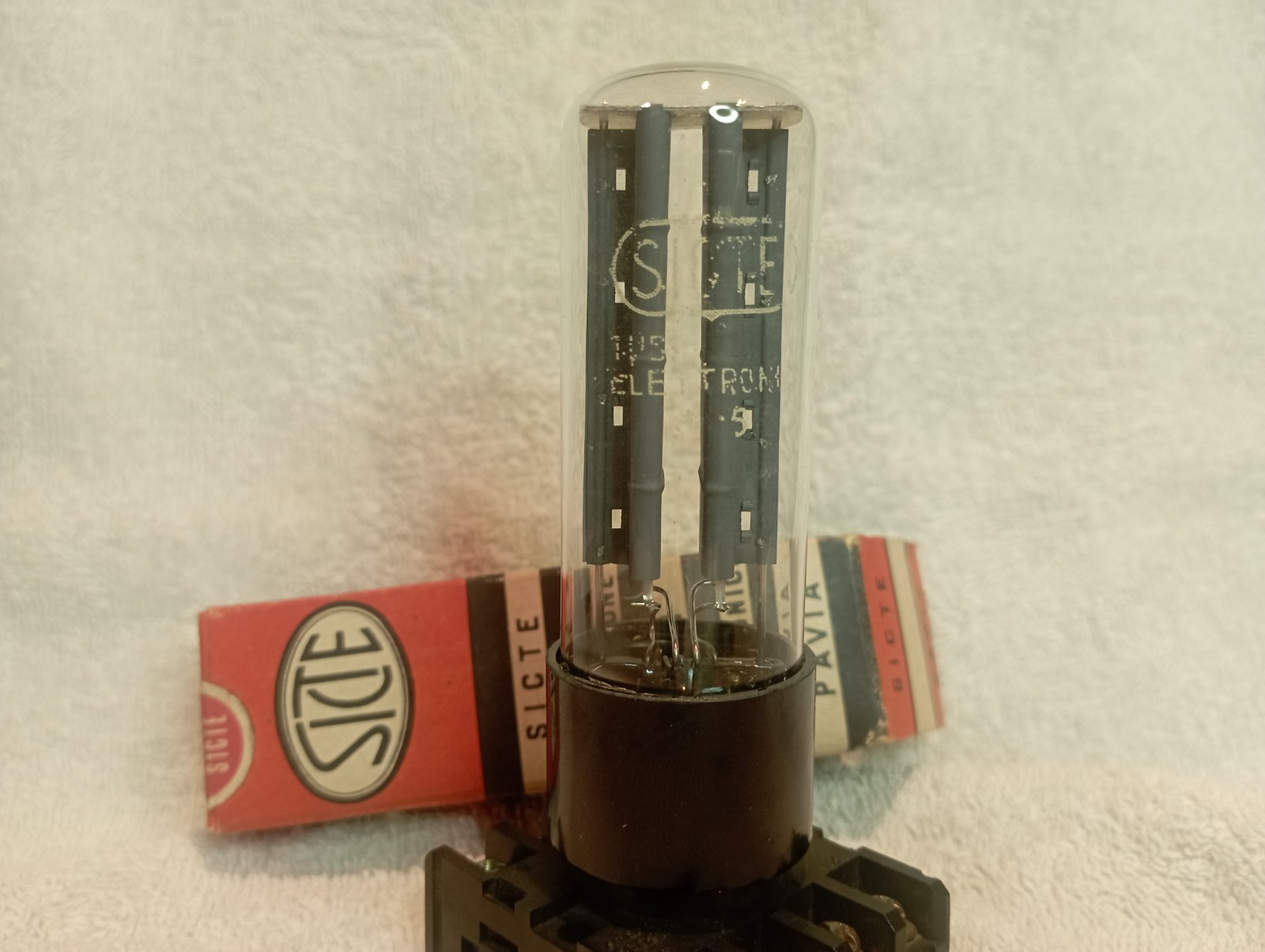 5X4GT SICTE VALVE VINTAGE TUBE STRONG BALANCED MADE IN ITALY
