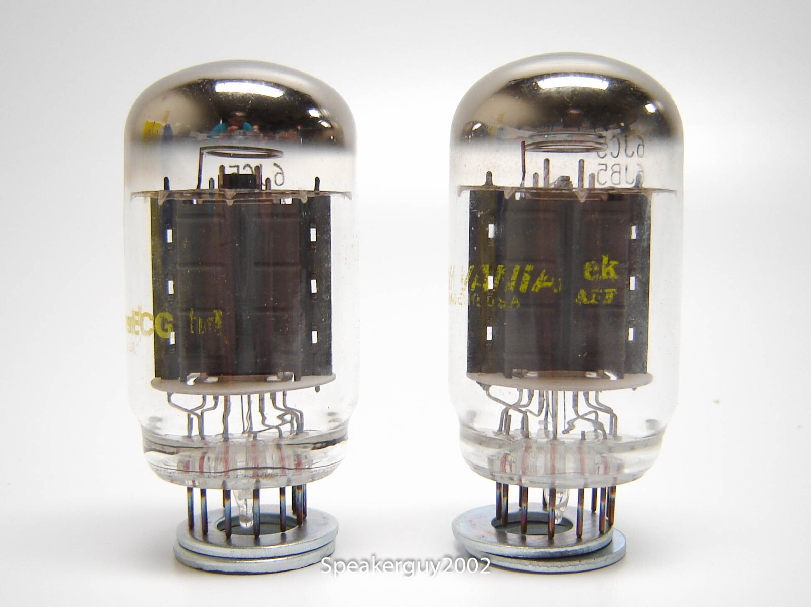 2 ECG / Sylvania – Philips Vacuum Tubes / 6JC5 6JB5 6HE5 — RM1