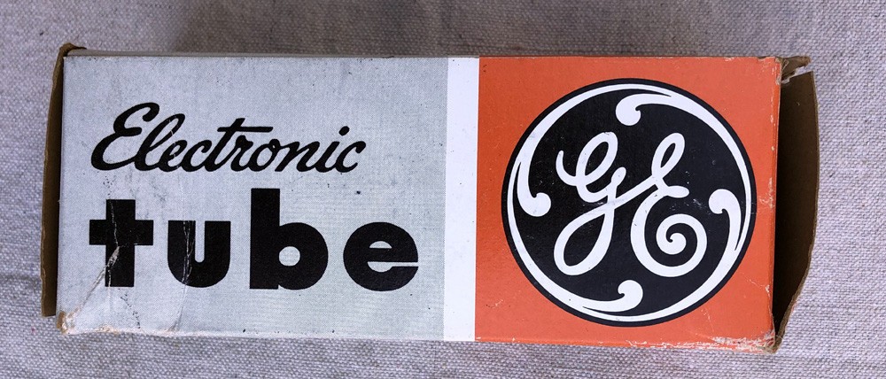 GE 811A Electronic Tube New in Damaged Box Ships Free