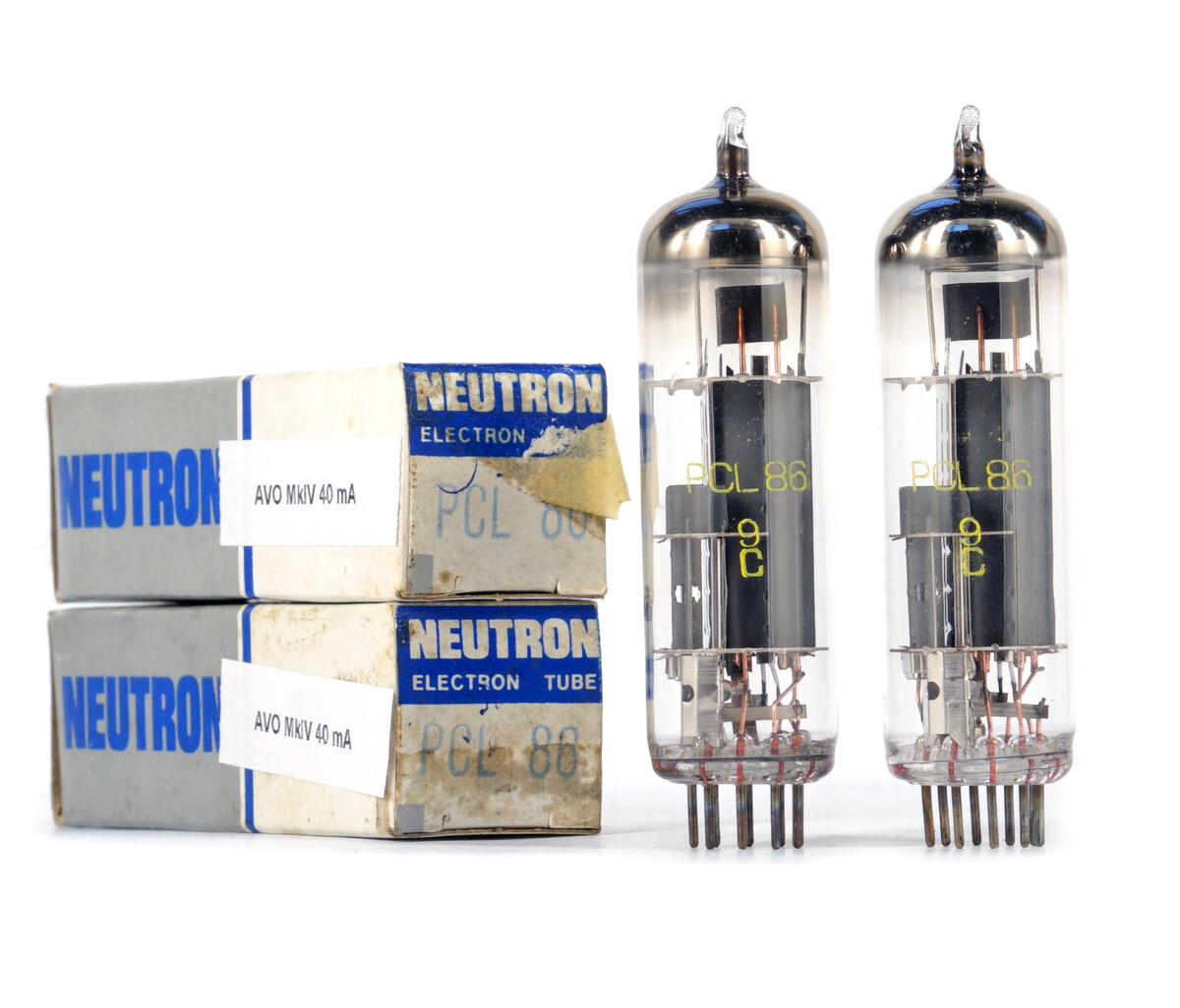 MATCHED PAIR PCL86/14GW8 NEUTRON NOS Tube Röhre Valve 진공관 真空管 电子管 Lampe Valvola