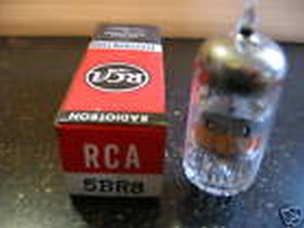 By Tecknoservice radio valve old 5BR8 different brand NOS and used