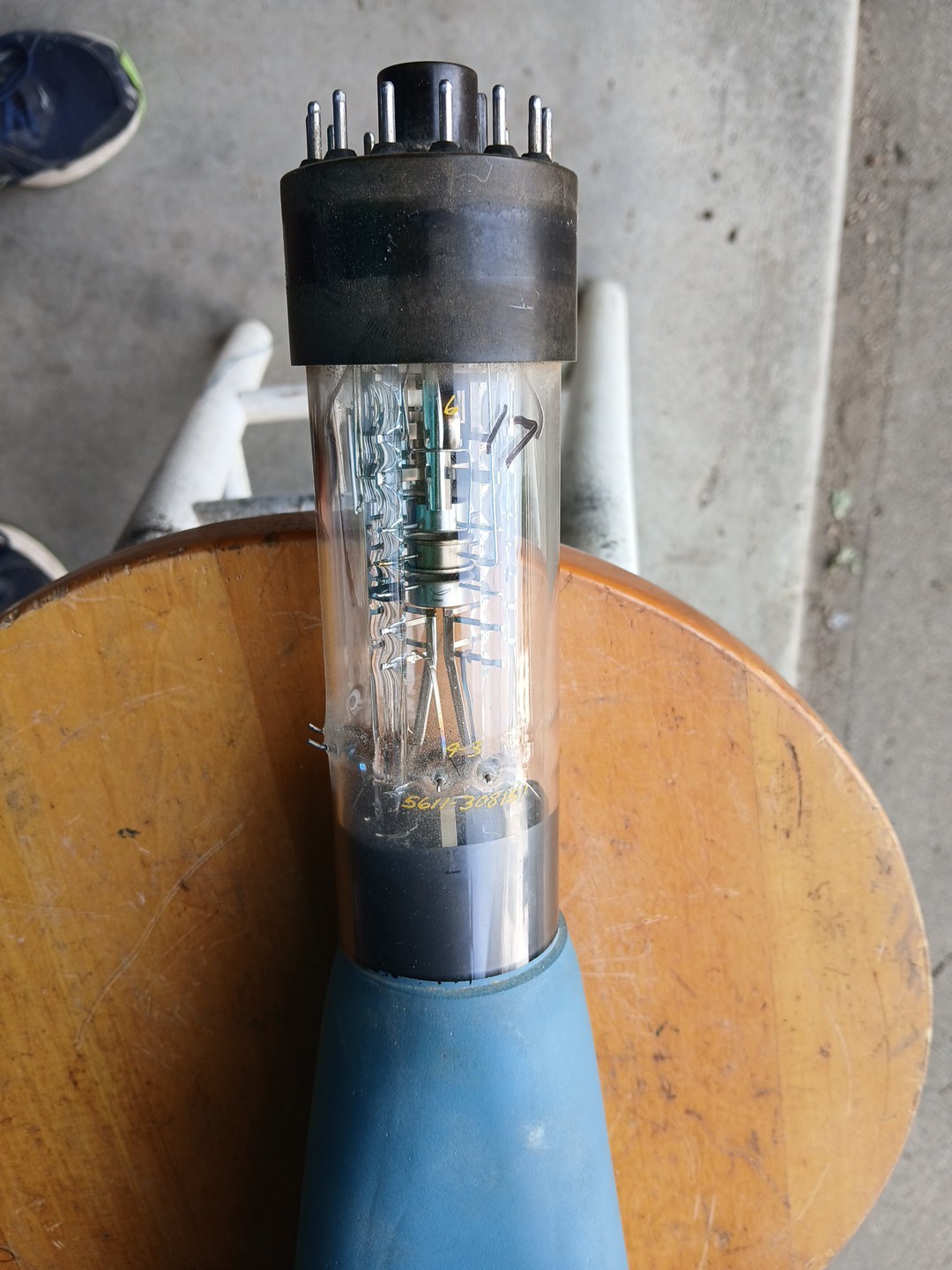 TEKTRONIX T5611 P31 5″ X 4″ CRT Tube From MODEL 561A OSCILLOSCOPE