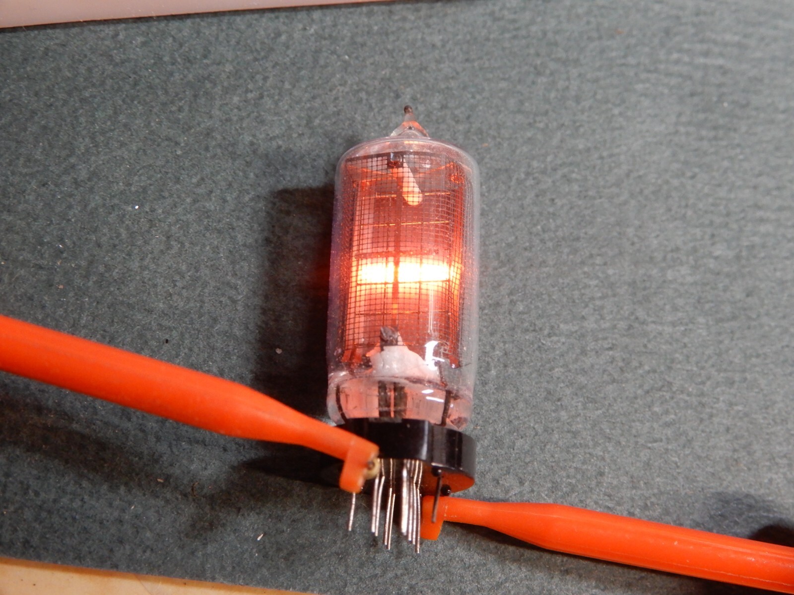 Burroughs B5856S Nixie Tube Qty 1 NOS Case Packed Nixie Indicator Tube +/- Only