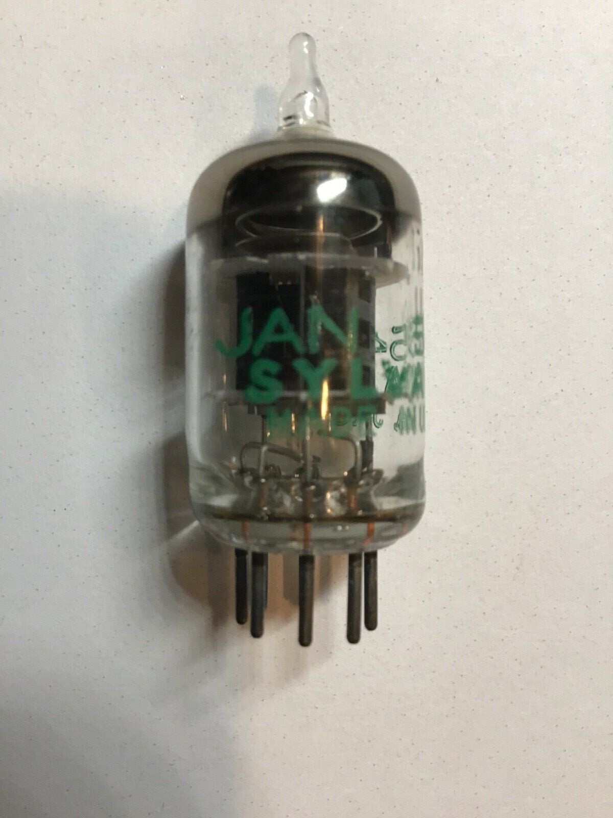 JAN 5654 And JG 5654 Vacuum Tube Tested Good Sylvania And GE