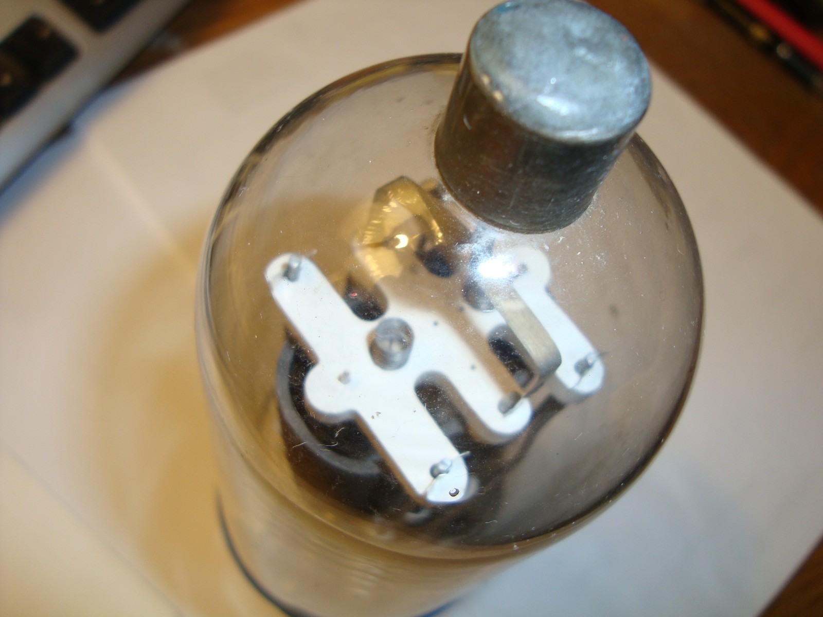 One Type 805 Tube, RCA-Radiotron, Filaments Good