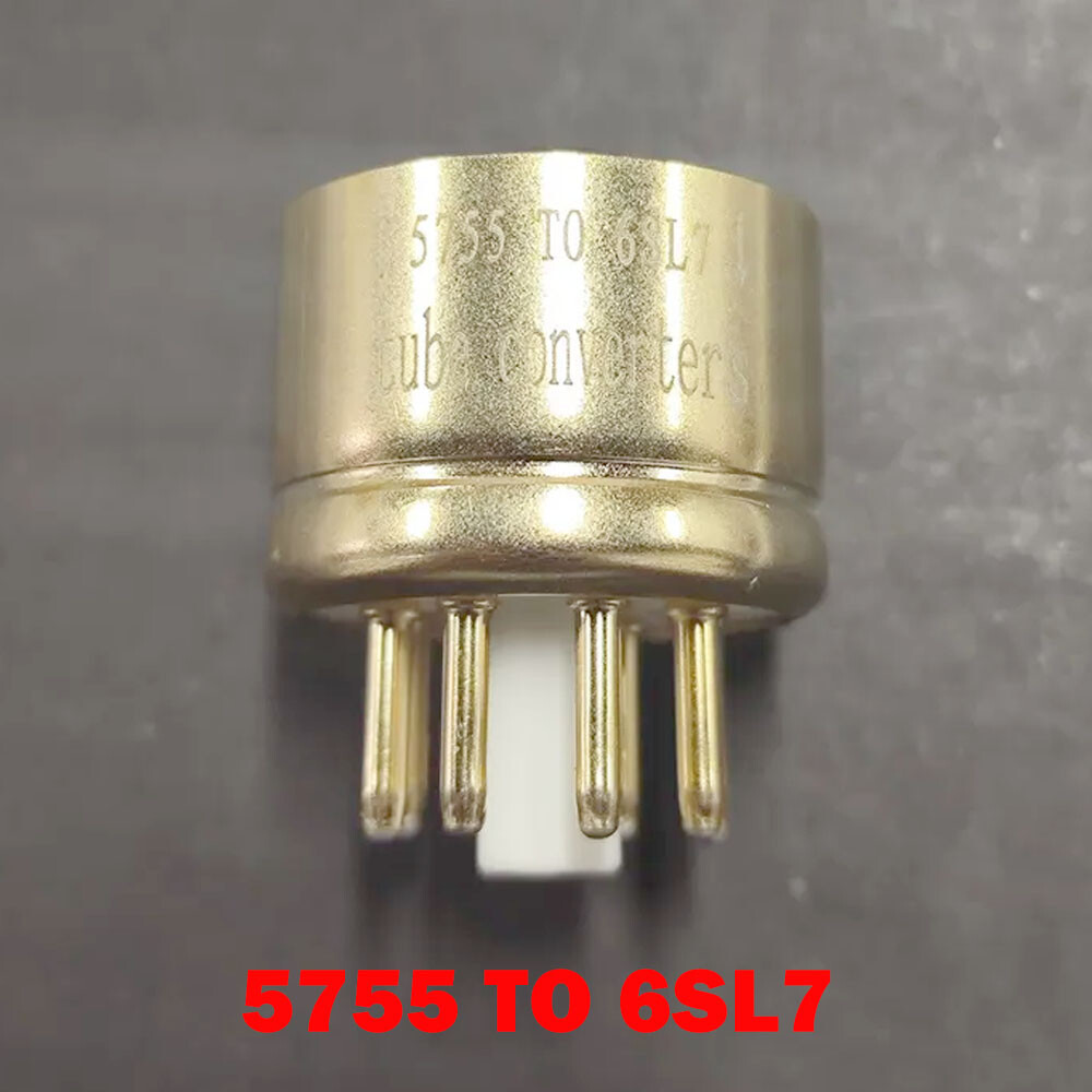 1PC Convert Tube Socket WE420A 5755 TO 6SL7 Vacuum Tube Adapter Socket DIY USA