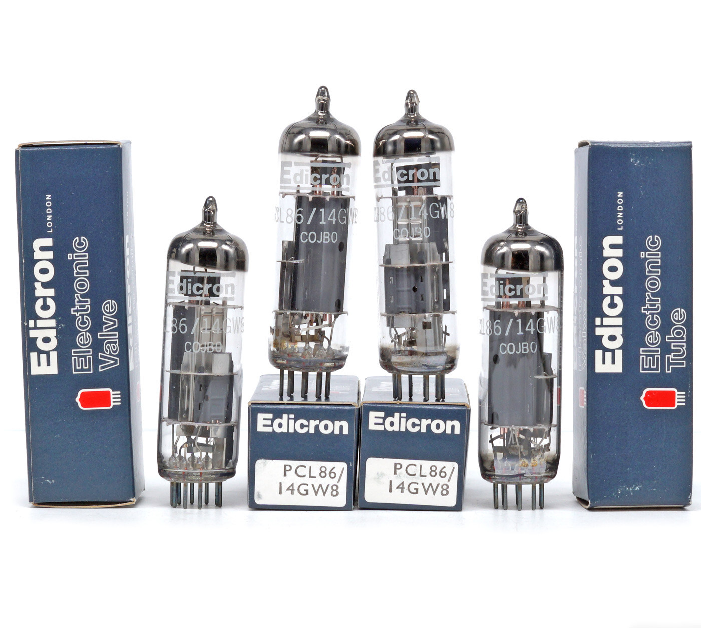 MATCHED QUAD PCL86/14GW8 EDICRON NOS Tube Valve Lampe 진공관 Valvula 真空管 电子管