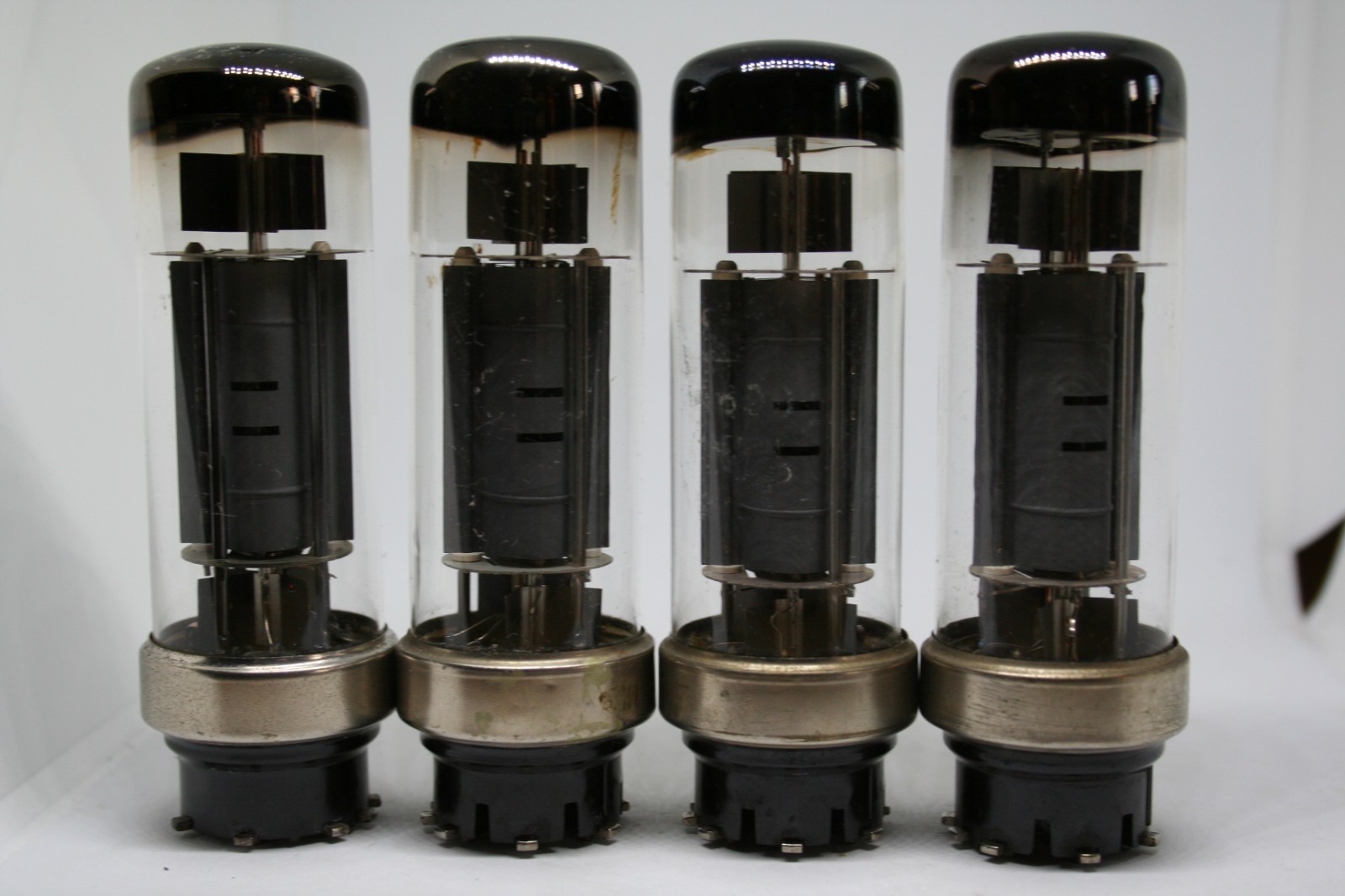 4699 METAL BASE EL6/425 TUBE QUAD MATCHED 1950’s PRE EL34 EL60 VINATGE STEREO X4