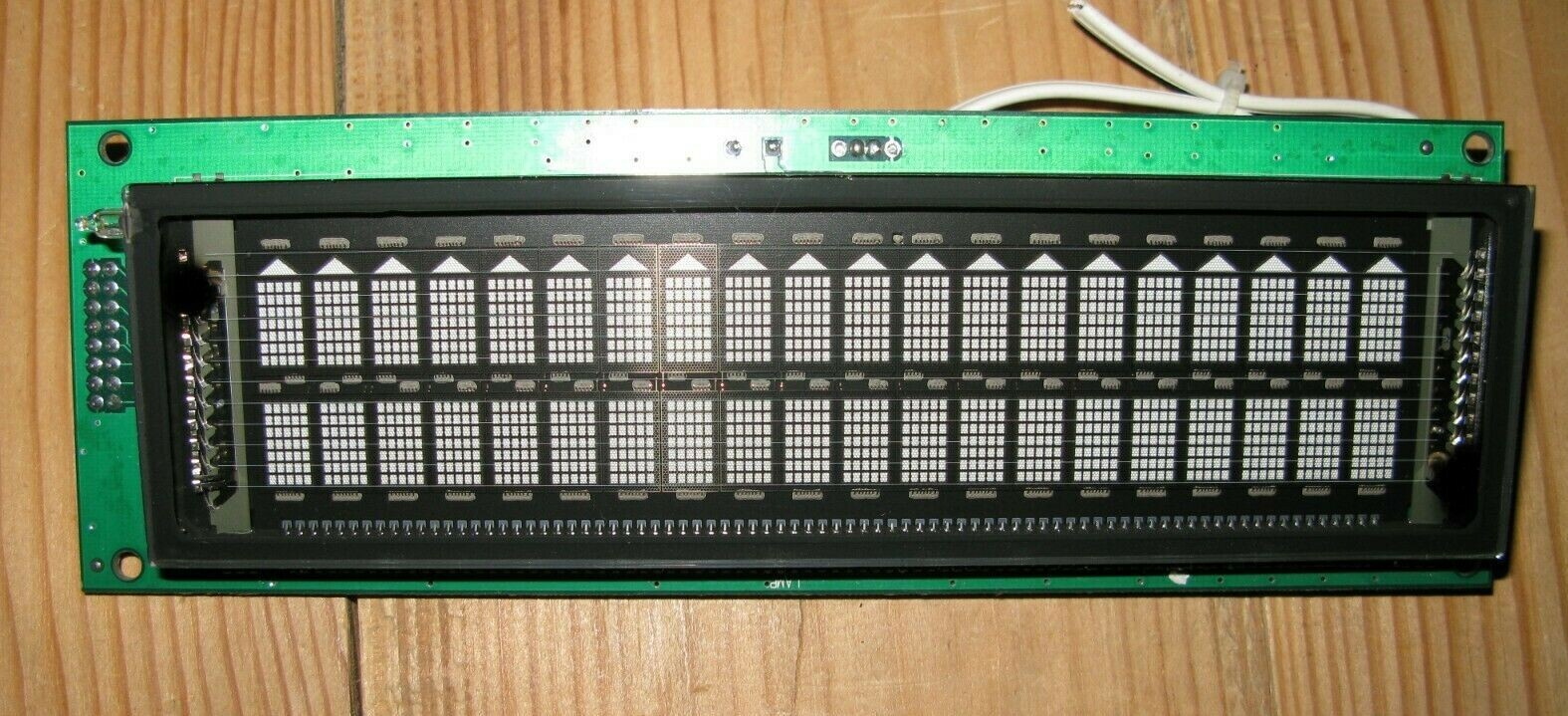 RS232 Huge VFD display for arduino clock Tube 20×2 IOB-20L203≈ 20T201D≈ nixie