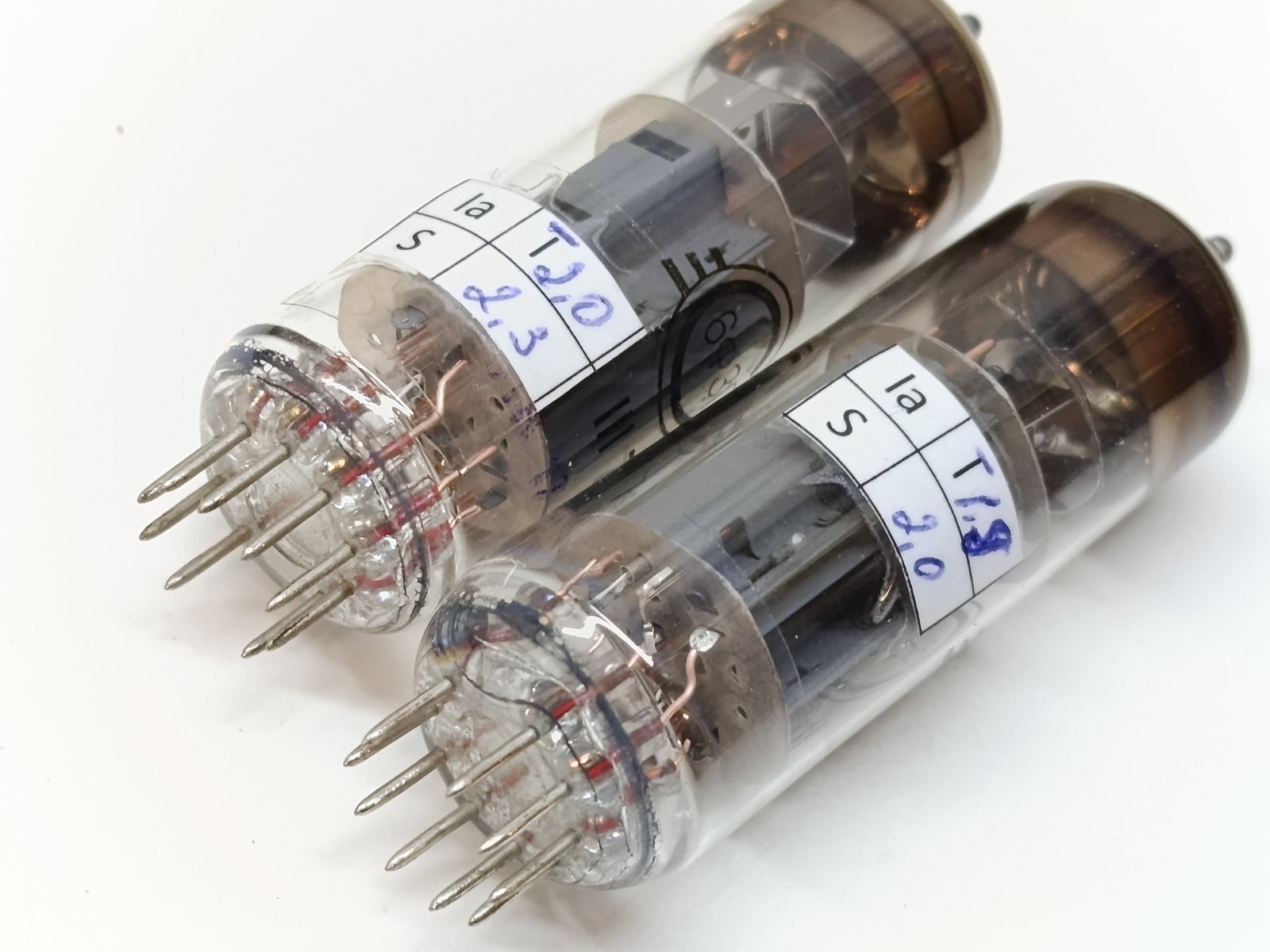 6F3P TUBE ECL82 6BM8 Triode-Pentode Tubes NEW & NOS SVETLANA 4pcs MATCHED!!!
