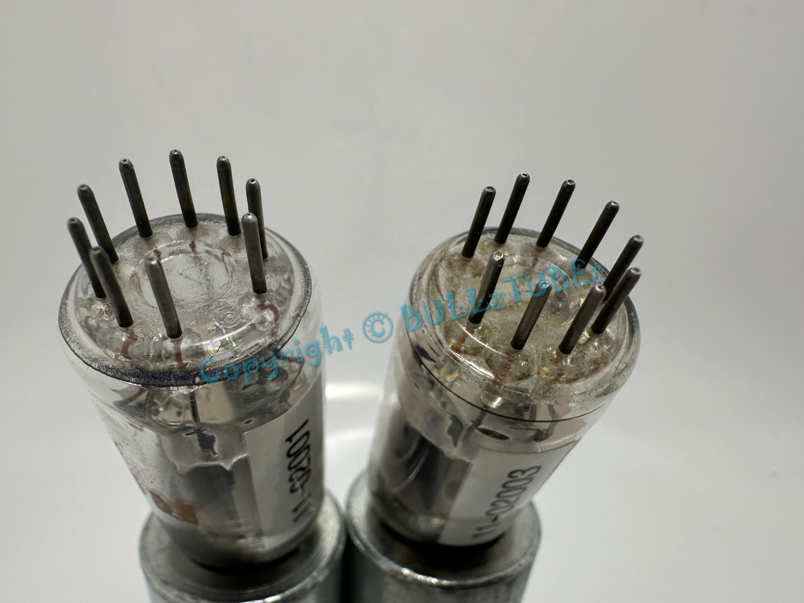 RCA 12AX7A 1960’s 14mm Gray Plate Tubes PLATINUM MATCHED on AT1000 ECC83 7025