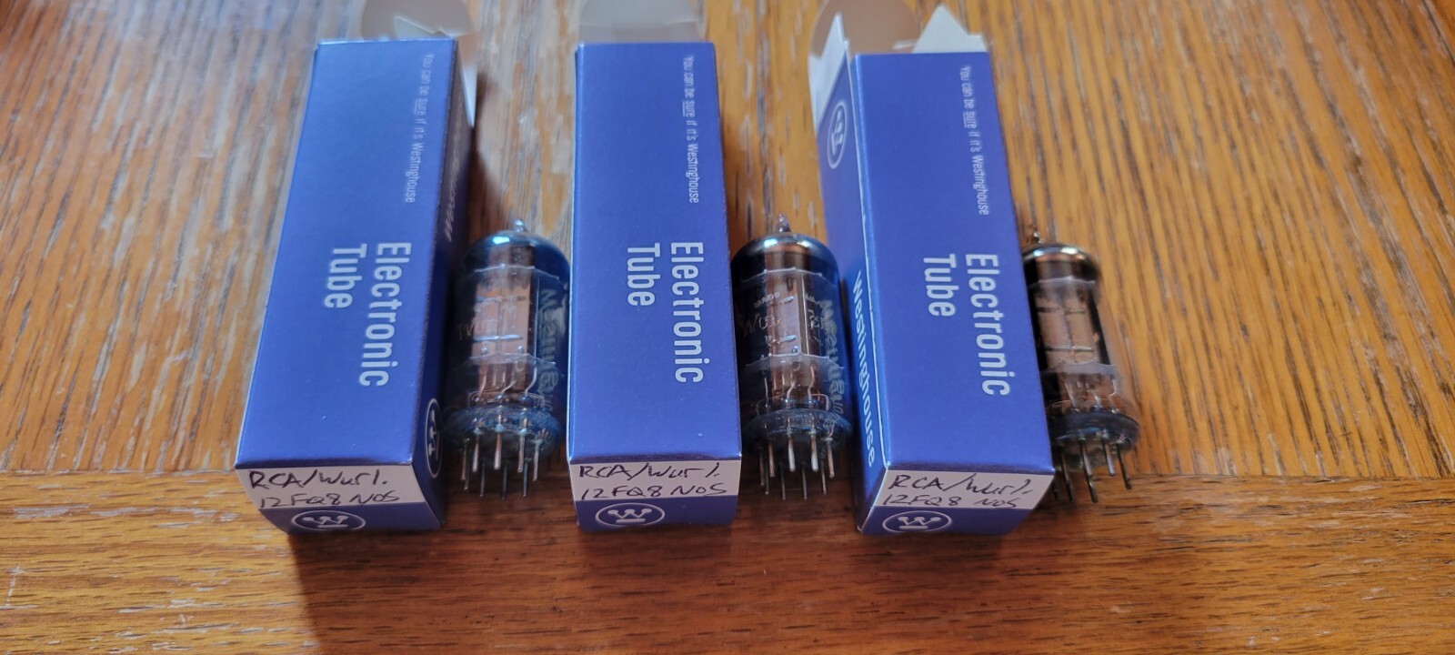 (3) Wurlitzer by RCA NOS 12FQ8 Vacuum Tubes Tested