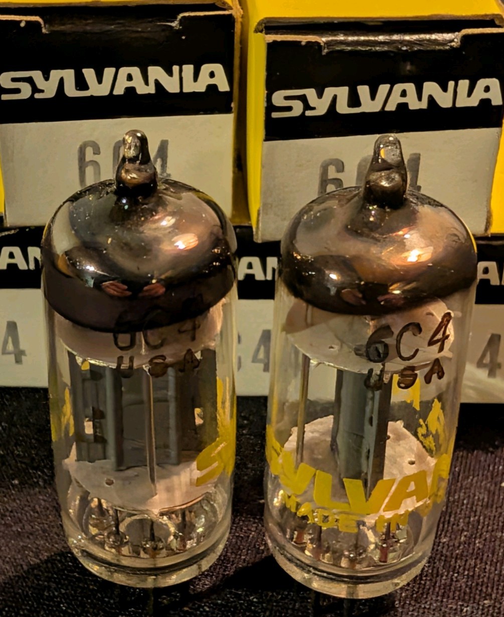 Sylvania 6C4 Tubes