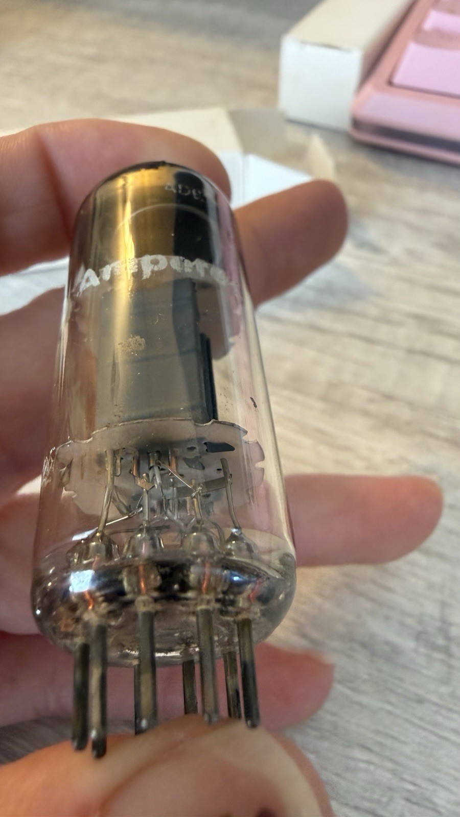 AMPEREX 7062 E180CC BUGLE BOY Treble Clef Heerlan Holland