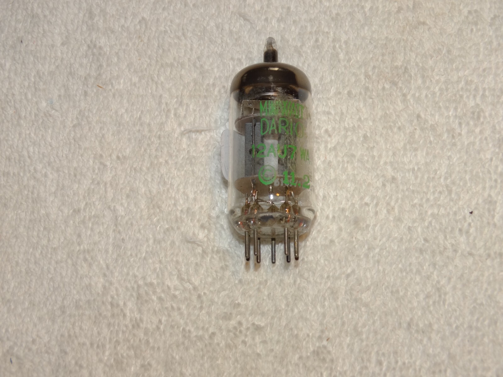 1 x 12AU7wa-6189 Dario Miniwatt Tube*Very Strong Testing*#8