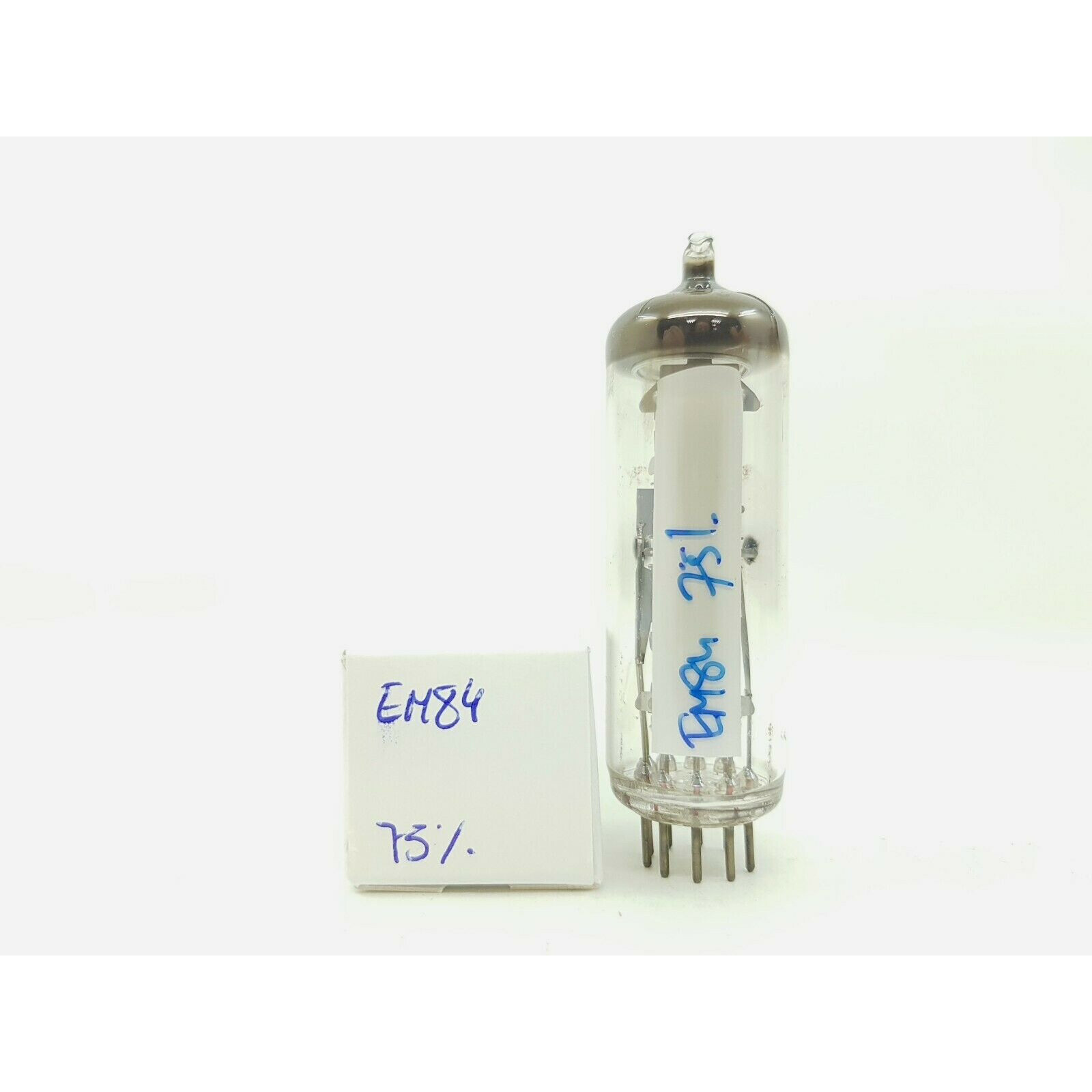 1 X EM84 TUBE. 75% BRIGHTNESS. USED. RCU5