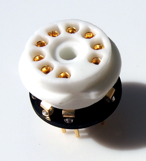 GARAGE1217 DYNACO ST-70 + OTHER 6GH8A TO 7199 TUBE SOCKET ADAPTER
