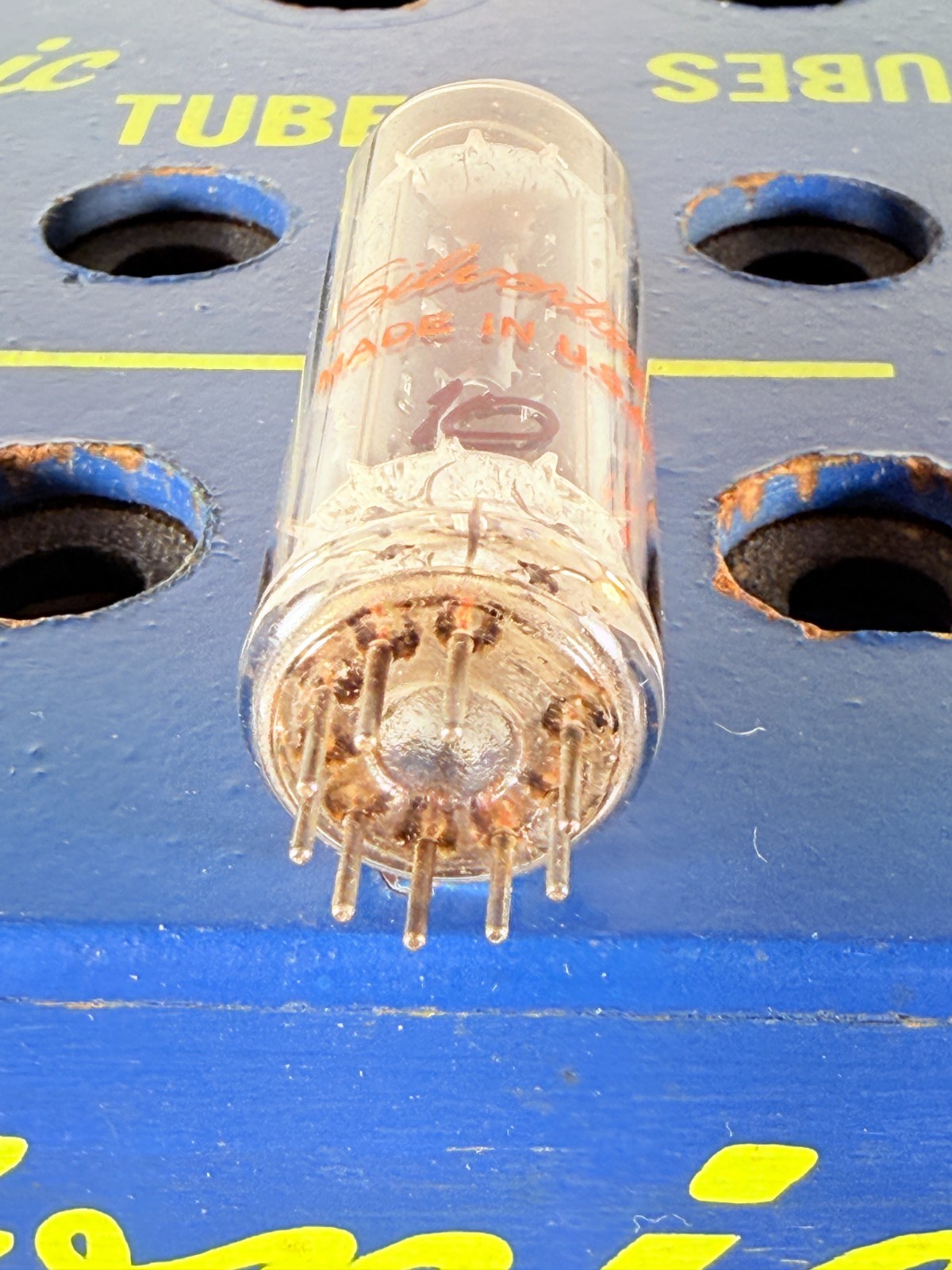 Sylvania 6CA4 EZ81 Tested Good Balanced Tube