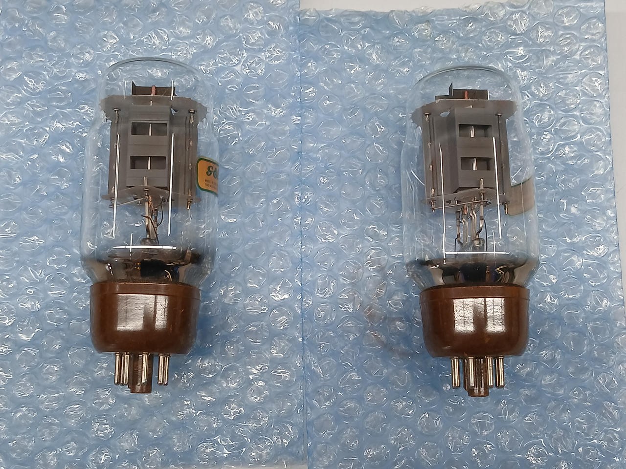 GEC KT66 Matched Pair Vacuum Tubes Made in England MOV Audio Power Amp Tubes