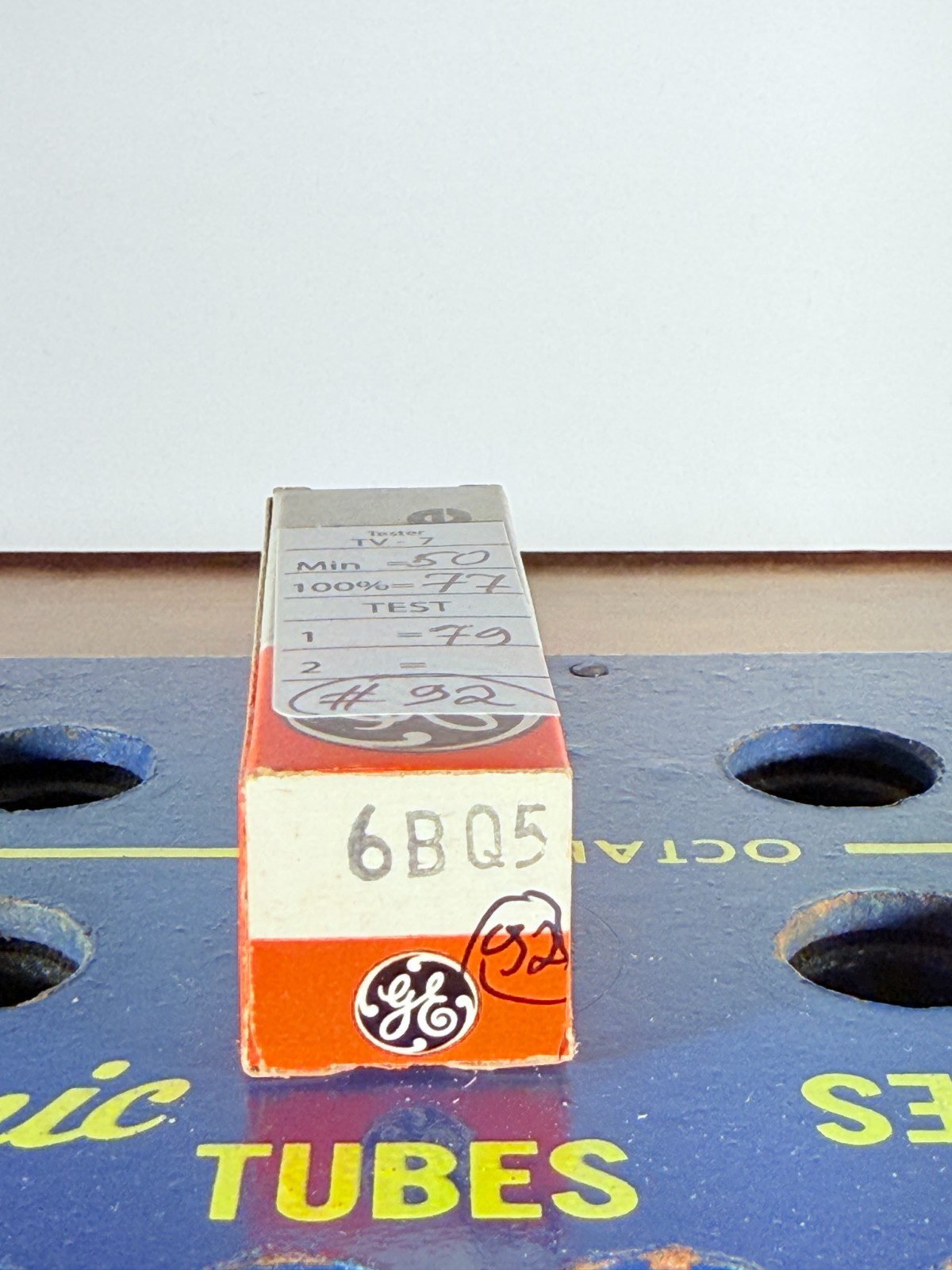GE EL84 6BQ5 NOS NIB Tested Like NOS Tube
