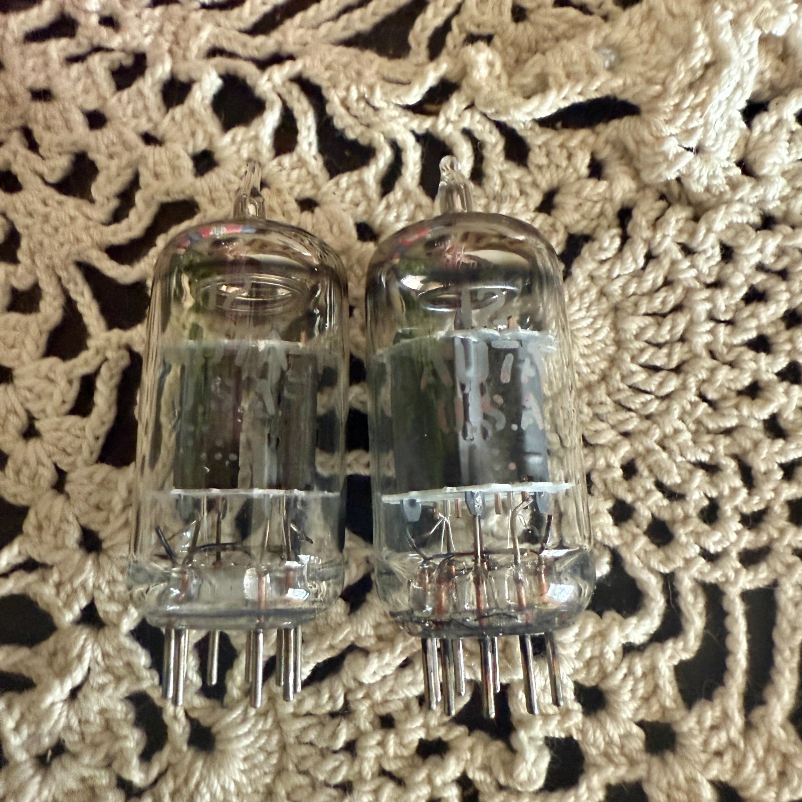 Vintage 12au7 Matched Pair-Tested with Hickok 600-Very strong