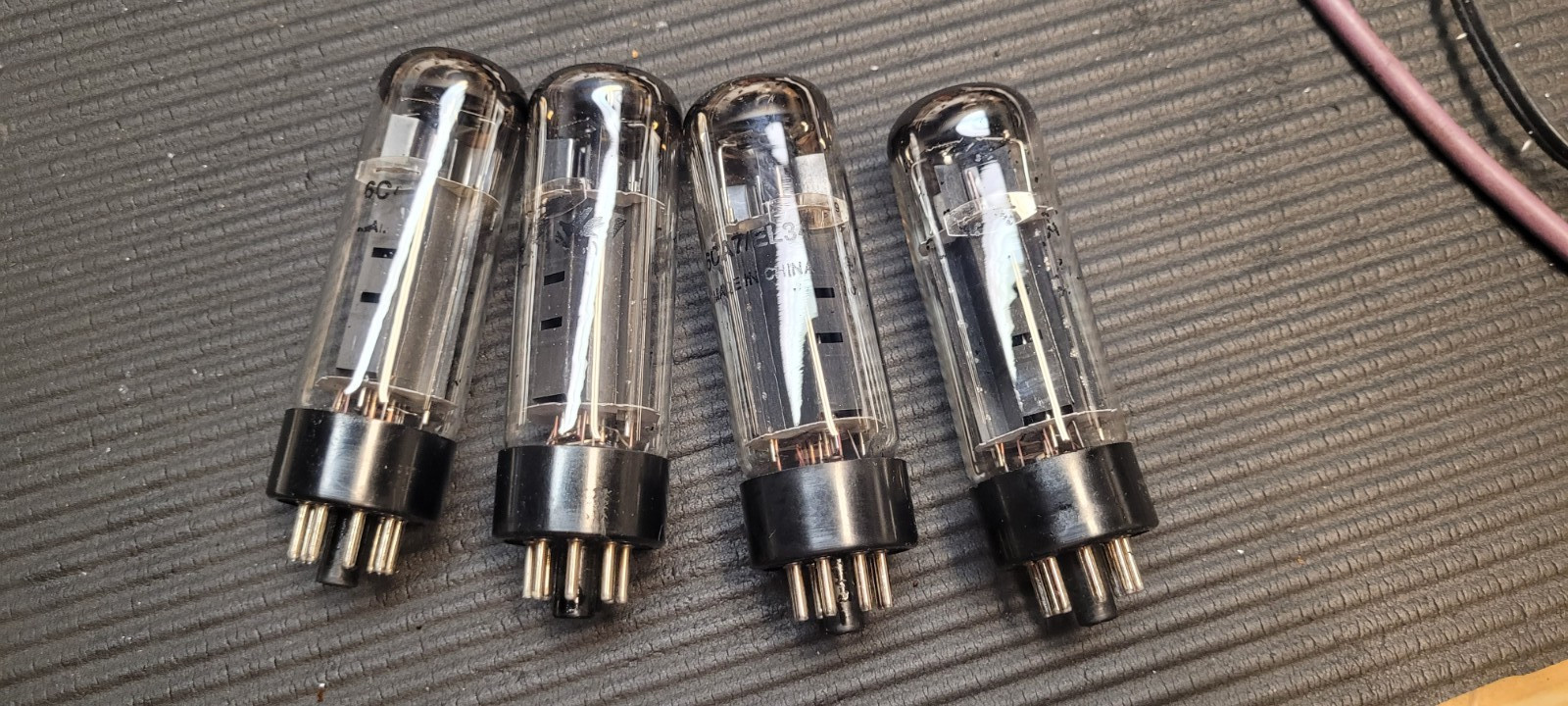 PEAVEY EL34/6CA7 Tubes Matched Quad 80’S