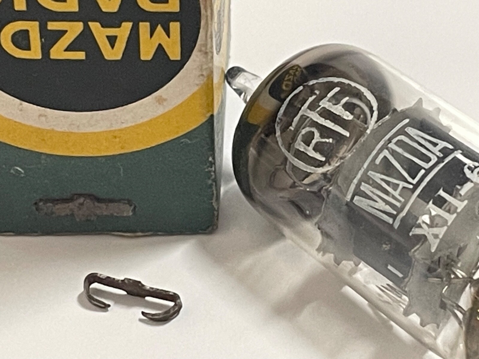 ULTRA RARE SEALED MAZDA ECC801S tube 12AT7WA 110% 112% AMPLITREX