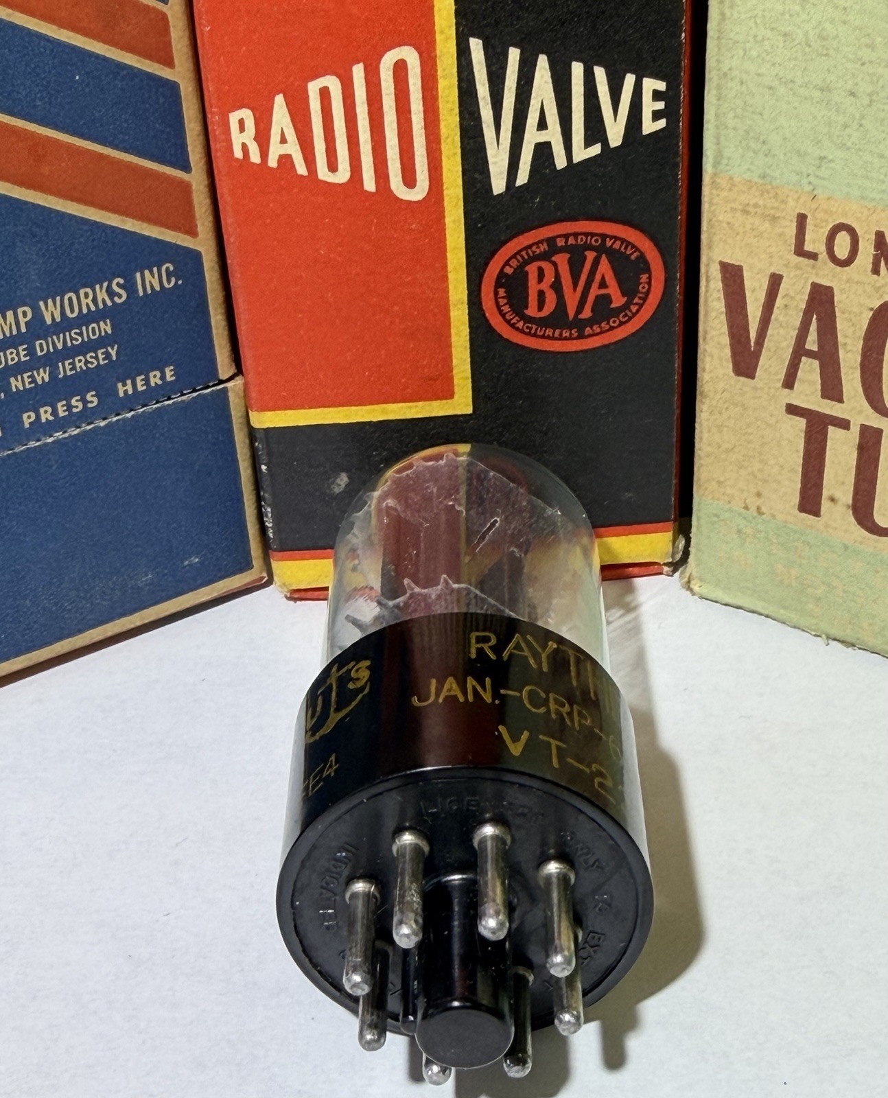NOS JAN-CRP-6SN7GT VT-231 Tube TV7 Tested Strong Perfectly Balanced 100/100 💪