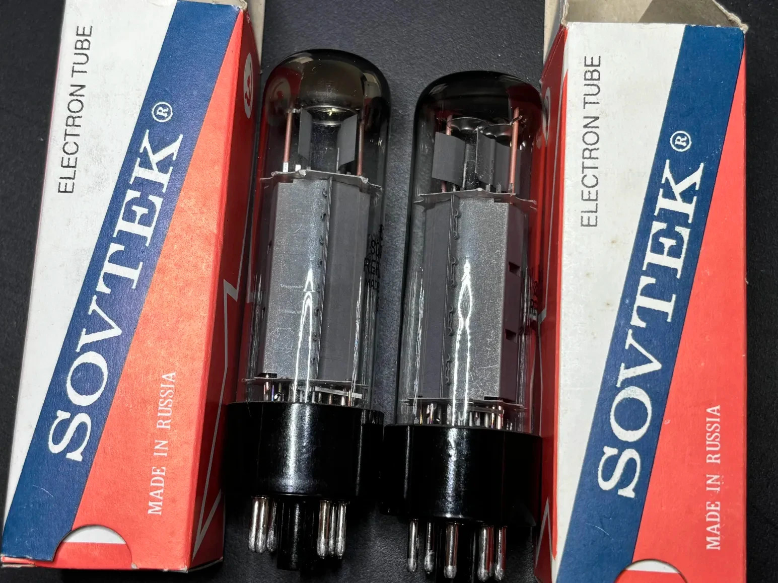 Sovtek EL34WXT Matched Pair Vintage Vacuum Tubes Tested NOS Quality 102% GM