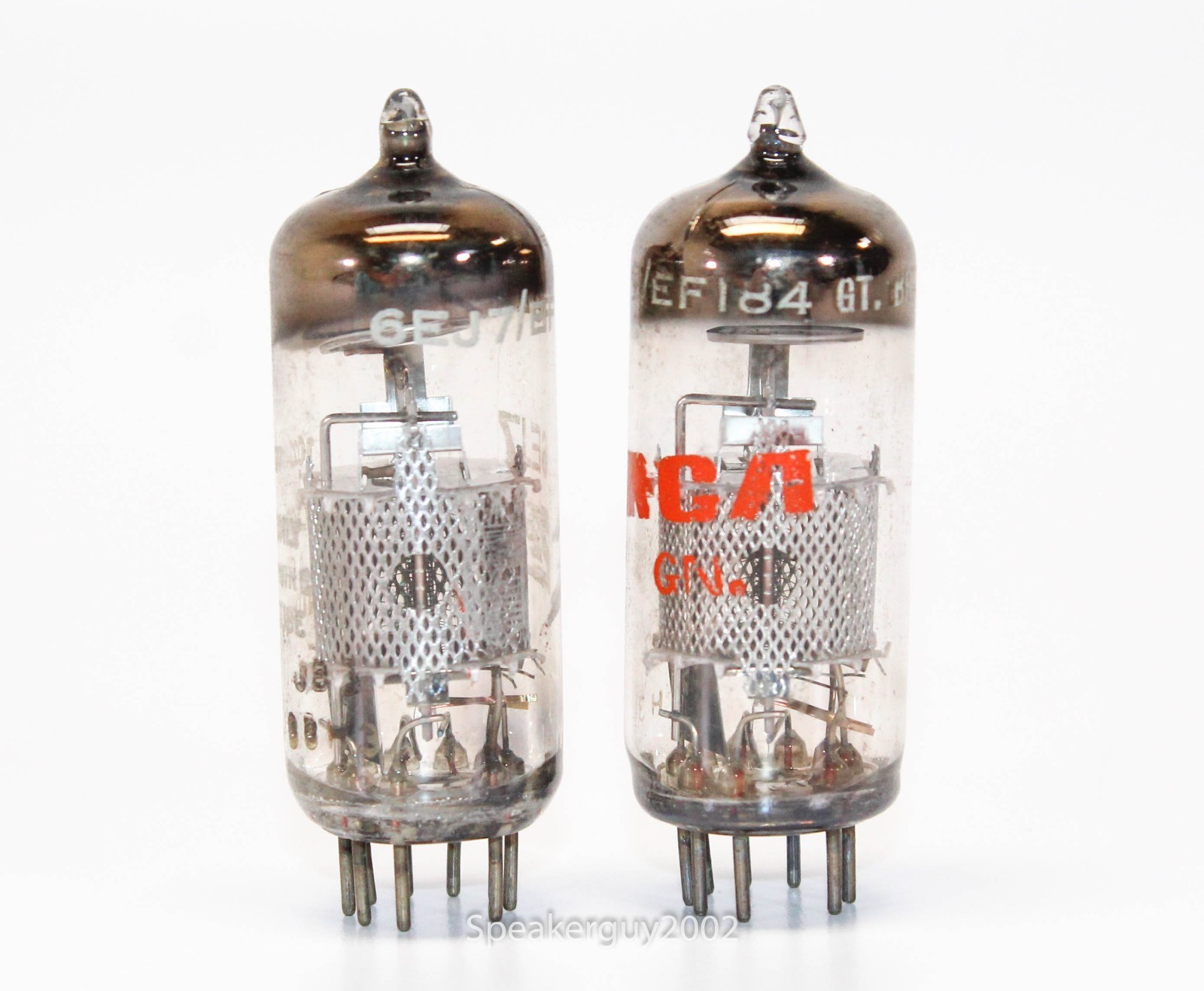 2X – Mullard – Blackburn 6EJ7 EF184 Vacuum Tubes — CS1