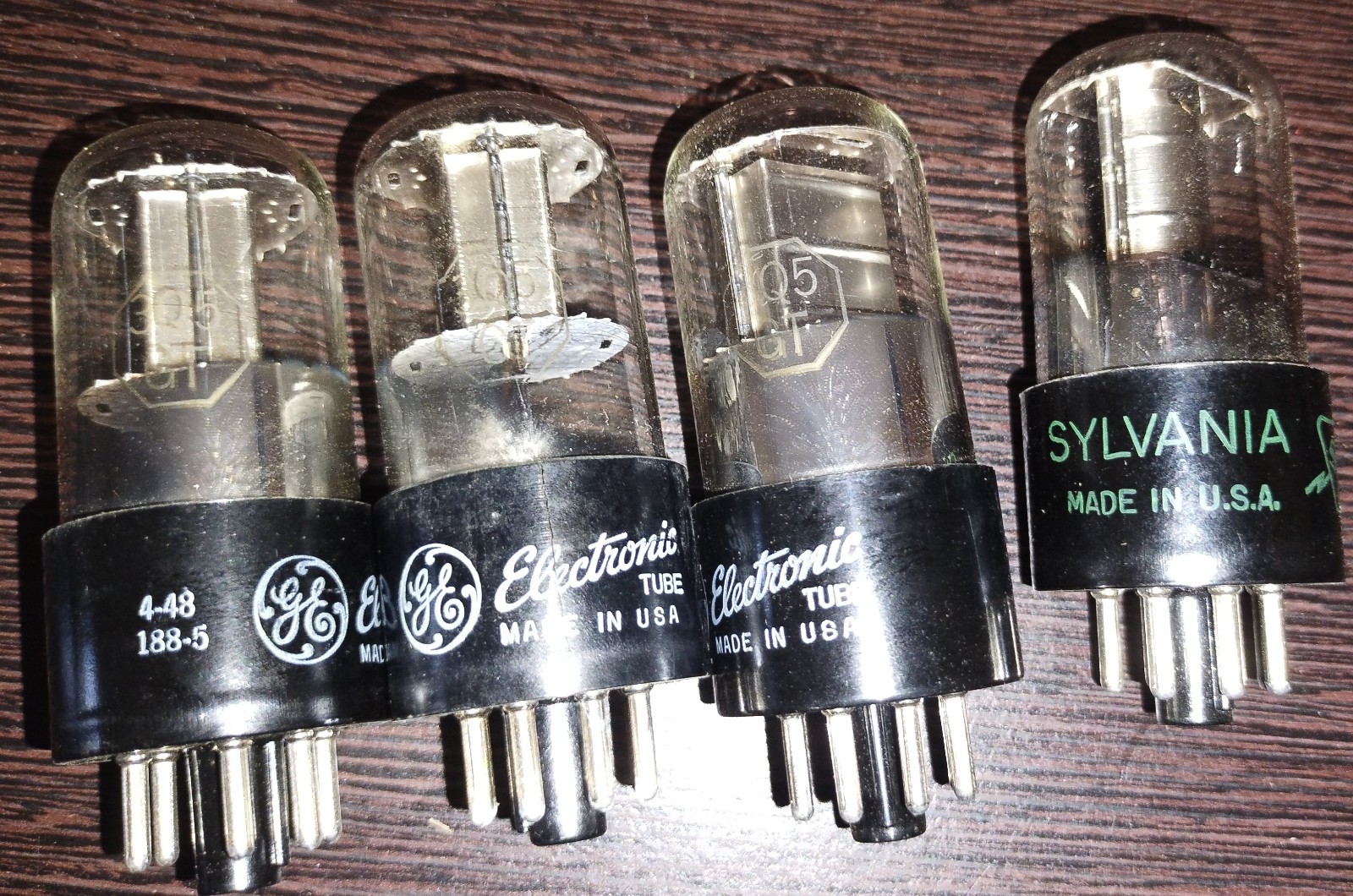 3Q5GT tubes 4 pcs NOS tested boxed GE& Sylvania