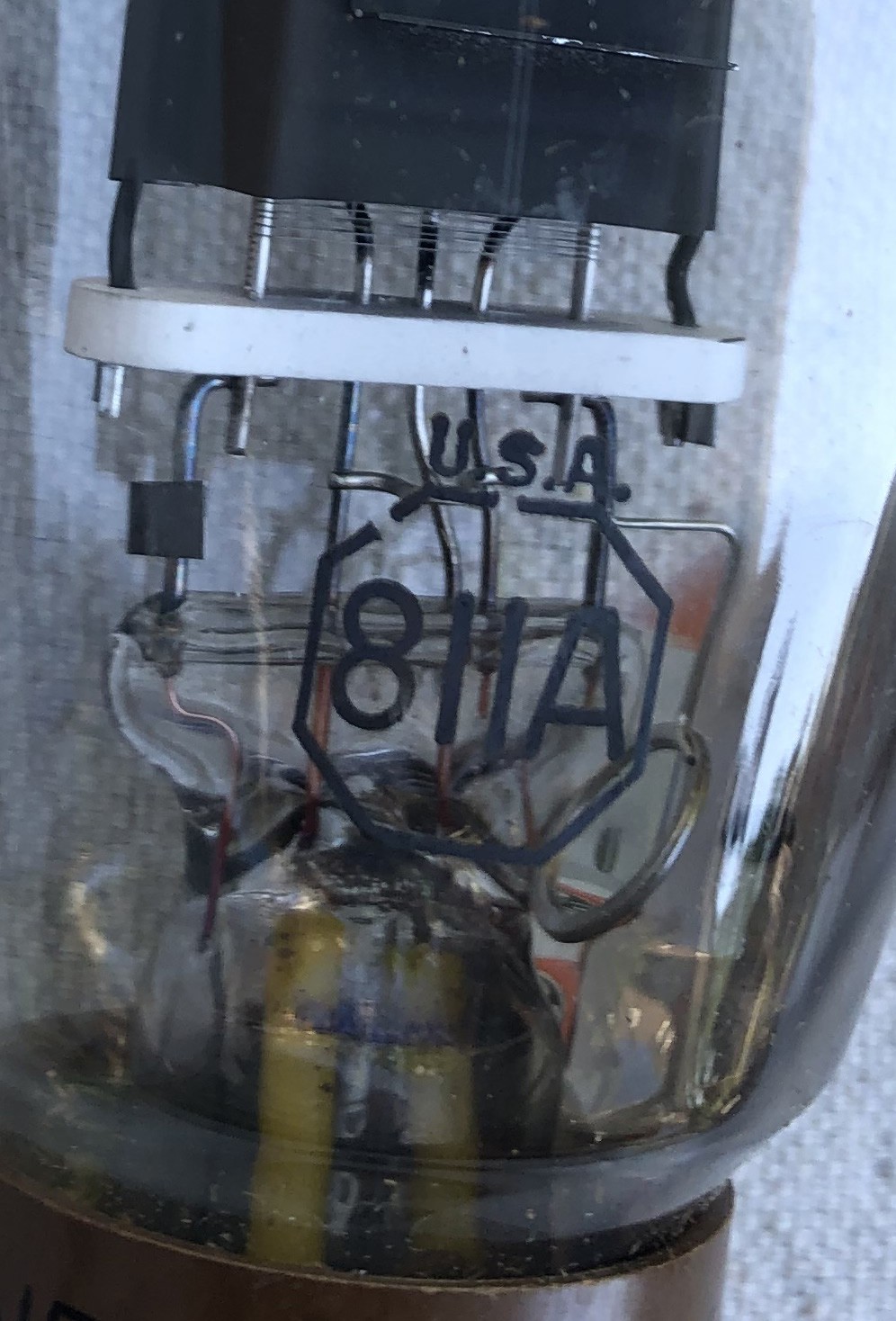 GE 811A Electronic Tube New in Damaged Box Ships Free