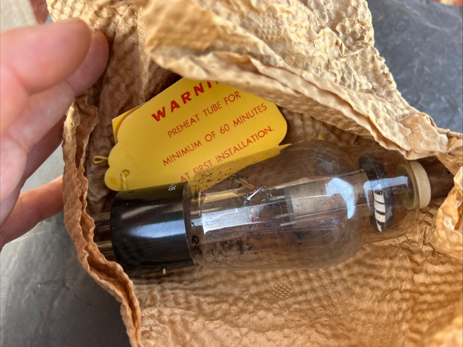 Amperex 866A NIB – NOS NEW OLD STOCK IN ORIGINAL PACKAGE