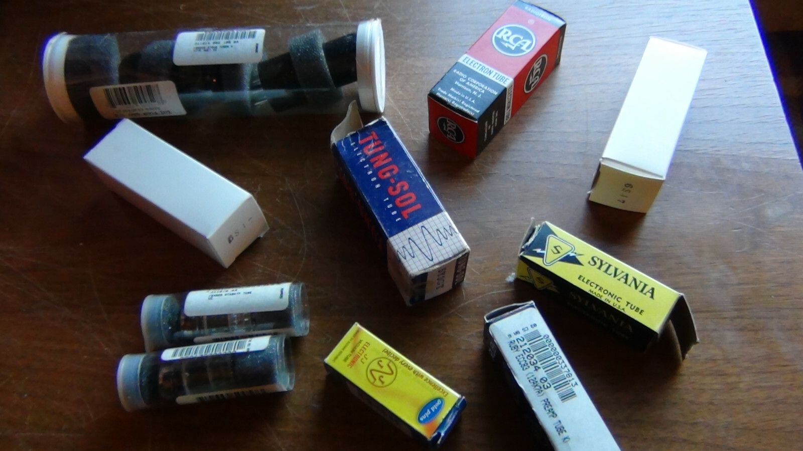 Tubes…Used, Various types